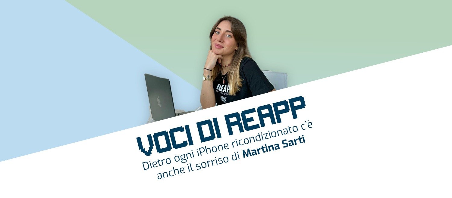Voci di ReApp: Martina Sarti, cuore commerciale e voce della sostenibilità